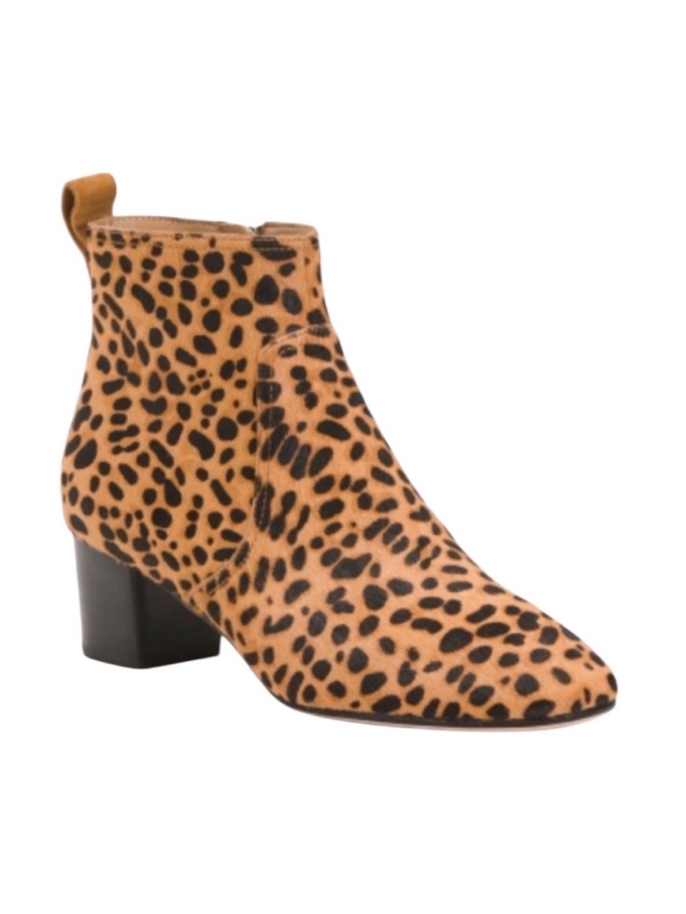 JOHNNY WAS Leopard Heeled Boot
